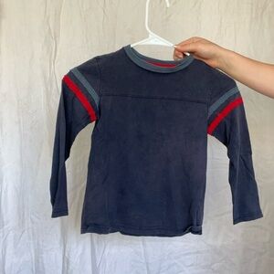 Sonoma Blue and Red Long Sleeve Tee